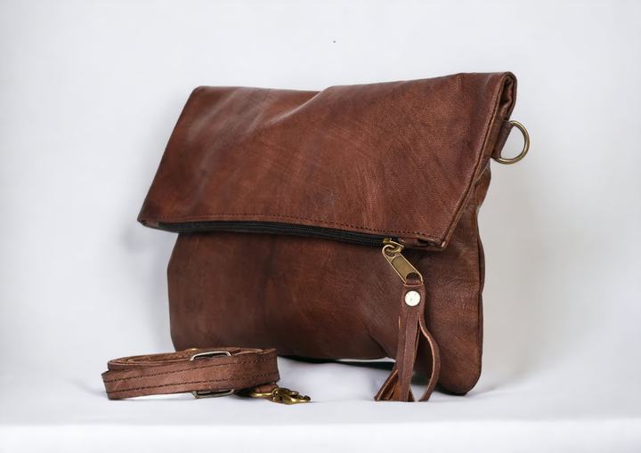 Moroccan Leather Crossbody