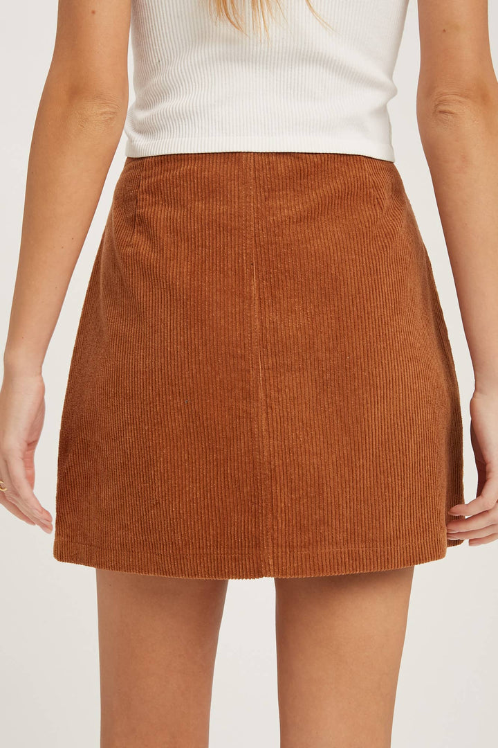 Classic Corduroy Mini Skirt