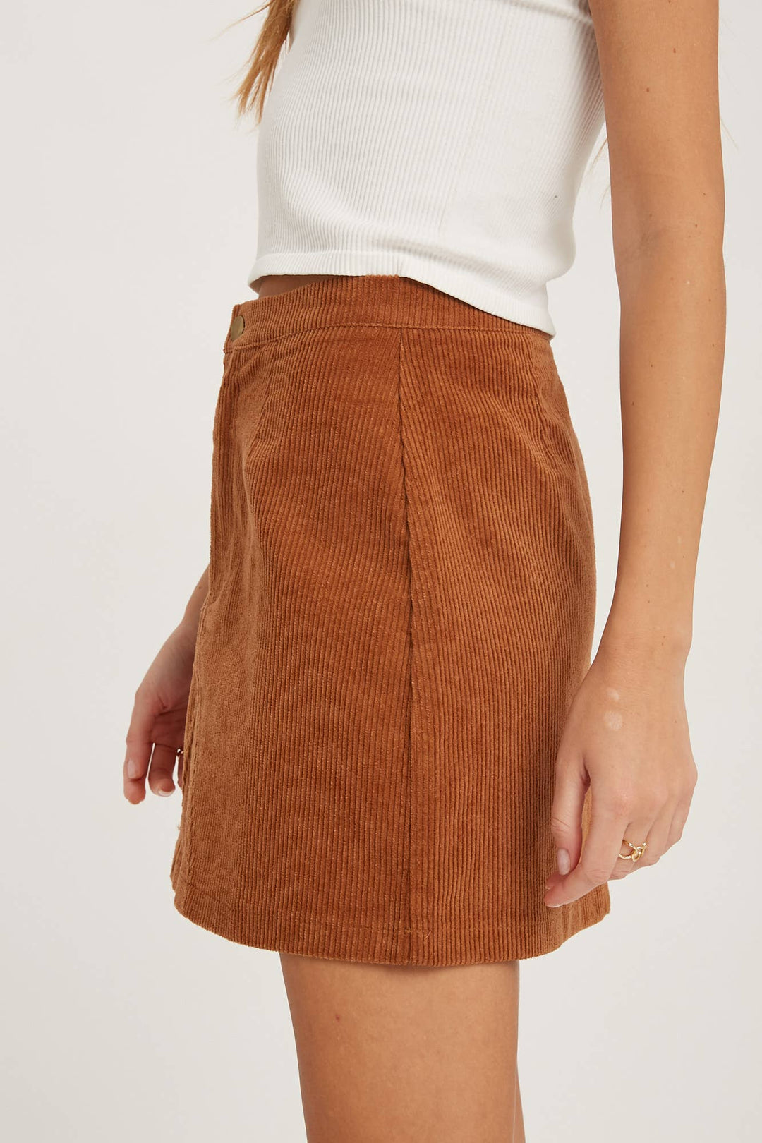 Classic Corduroy Mini Skirt