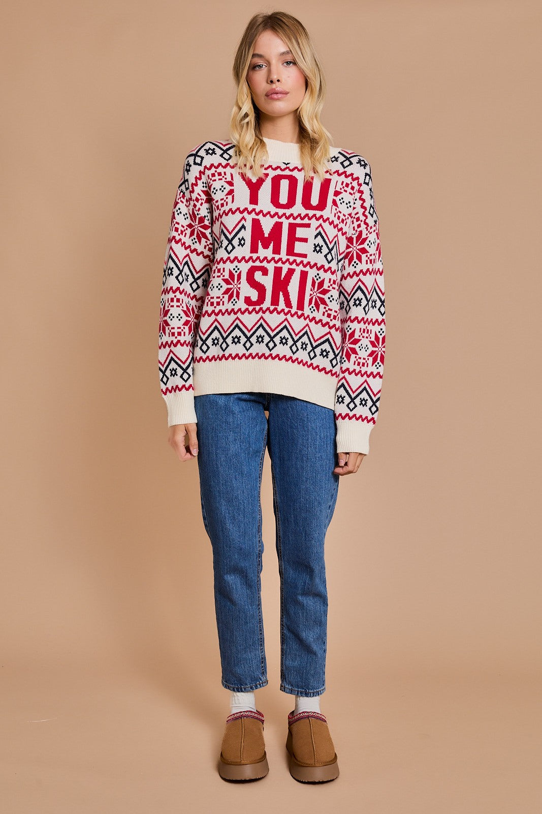 You, Me, Ski Sweater