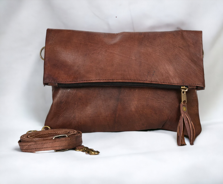 Moroccan Leather Crossbody