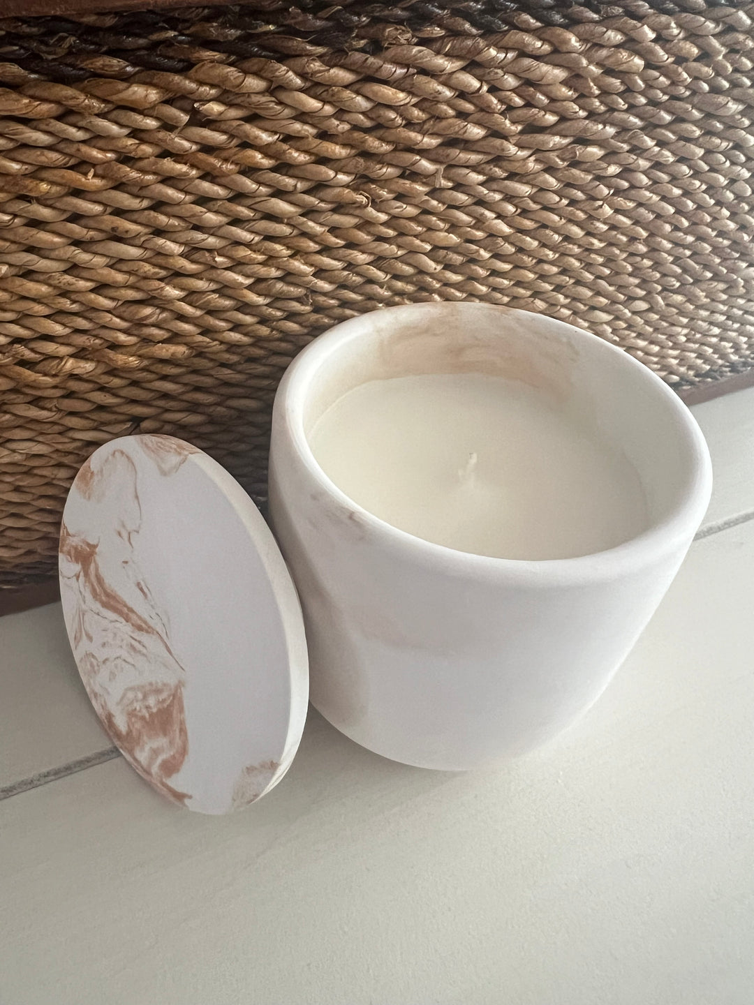 Spa & Sea Scented Coconut Wax Candle