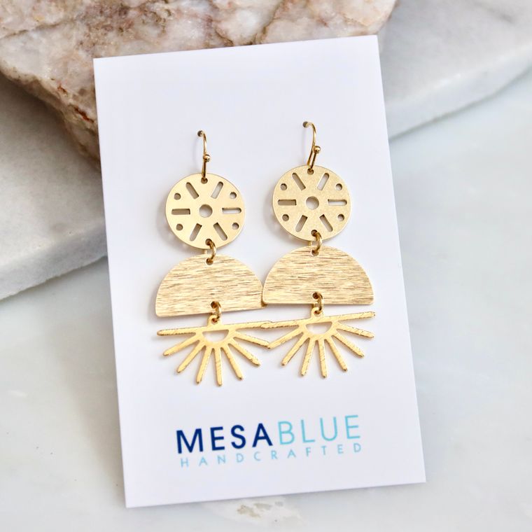 Sunset Earrings - 22 Palms Boutique